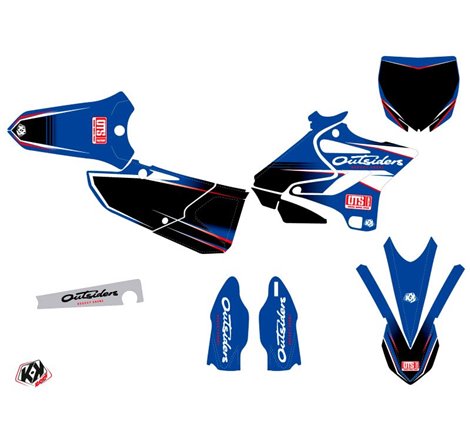 Kit Deco Moto Cross Replica Outsiders OTS Yamaha 125 YZ 2018