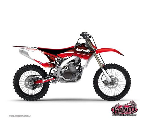 Kit Deco Moto Cross Slider Yamaha 125 YZ Rouge