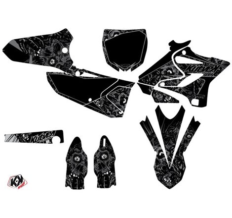 Kit Deco Moto Cross Zombies Dark Yamaha 125 YZ Noir