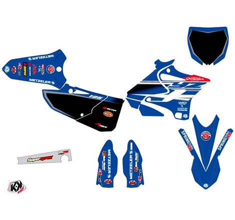 Kit Deco Moto Cross Replica Team Outsiders Yamaha 125 YZ 2018