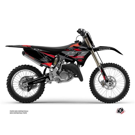 Kit Deco Moto Cross Outline Yamaha 125 YZ Rouge