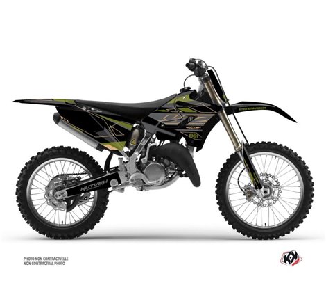 Kit Deco Moto Cross Outline Yamaha 125 YZ Kaki