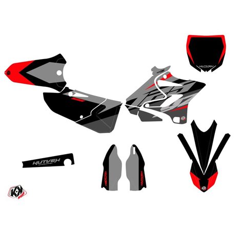 Kit Deco Moto Cross Skew Yamaha 125 YZ Rouge