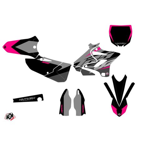 Kit Deco Moto Cross Skew Yamaha 125 YZ Rose