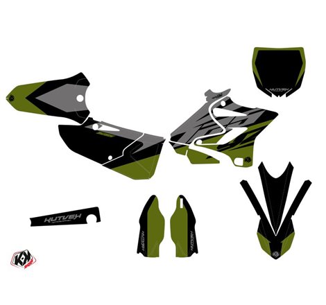 Kit Deco Moto Cross Skew Yamaha 125 YZ Kaki