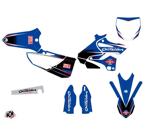 Kit Deco Moto Cross Replica Outsiders Academy Yamaha 250 YZ 2018