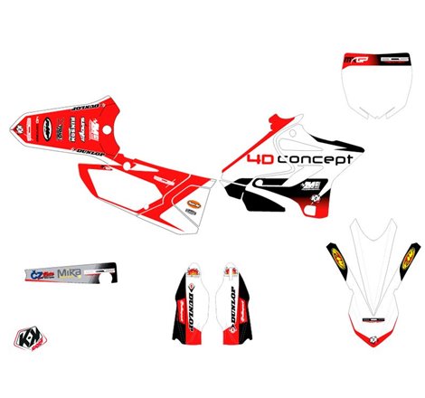 Kit Deco Moto Cross Replica BOS Yamaha 250 YZ