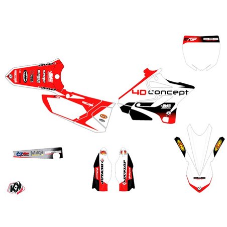 Kit Deco Moto Cross Replica BOS Yamaha 250 YZ