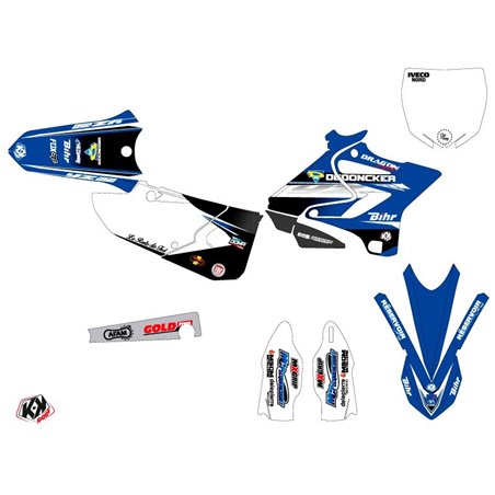 Kit Deco Moto Cross Replica Potisek Yamaha 250 YZ 2018