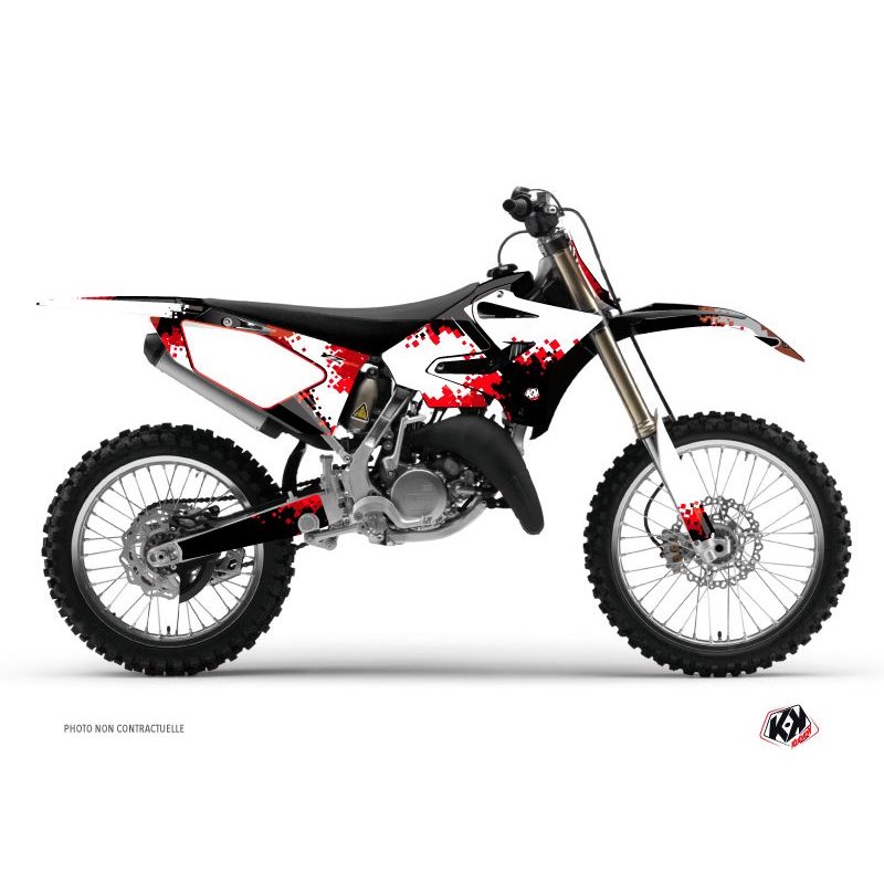 Kit Deco Moto Cross Hangtown Yamaha 250 YZ Rouge