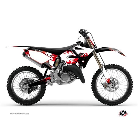 Kit Deco Moto Cross Hangtown Yamaha 250 YZ Rouge