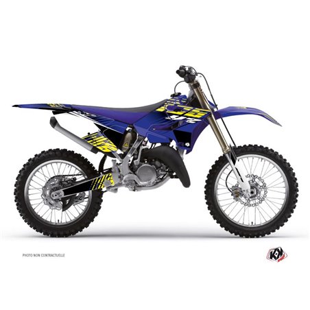 Kit Deco Moto Cross Flow Yamaha 250 YZ Jaune