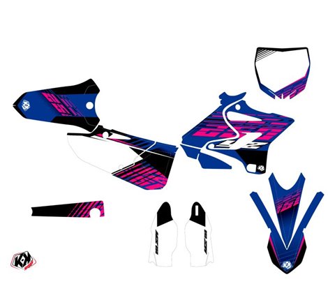 Kit Deco Moto Cross Flow Yamaha 250 YZ Rose