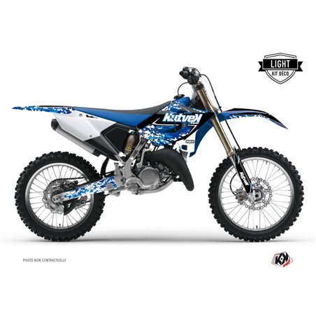 Kit Deco Moto Cross Predator Yamaha 250 YZ Bleu LIGHT