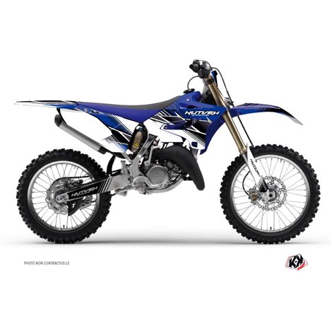Kit Deco Moto Cross Stripe Yamaha 250 YZ Bleu