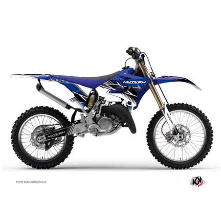 Kit Deco Moto Cross Stripe Yamaha 250 YZ Bleu