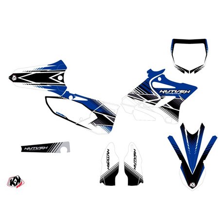 Kit Deco Moto Cross Stripe Yamaha 250 YZ Bleu