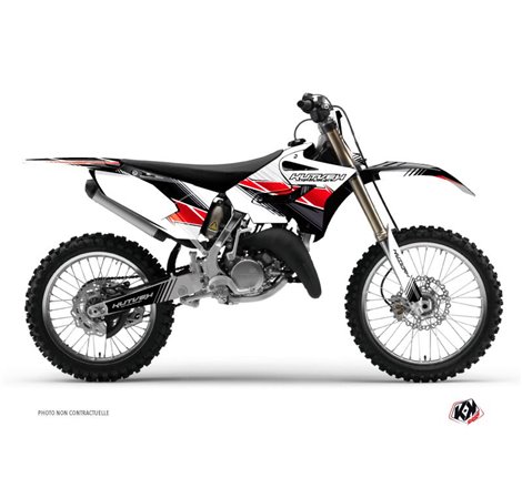 Kit Deco Moto Cross Stripe Yamaha 250 YZ Rouge