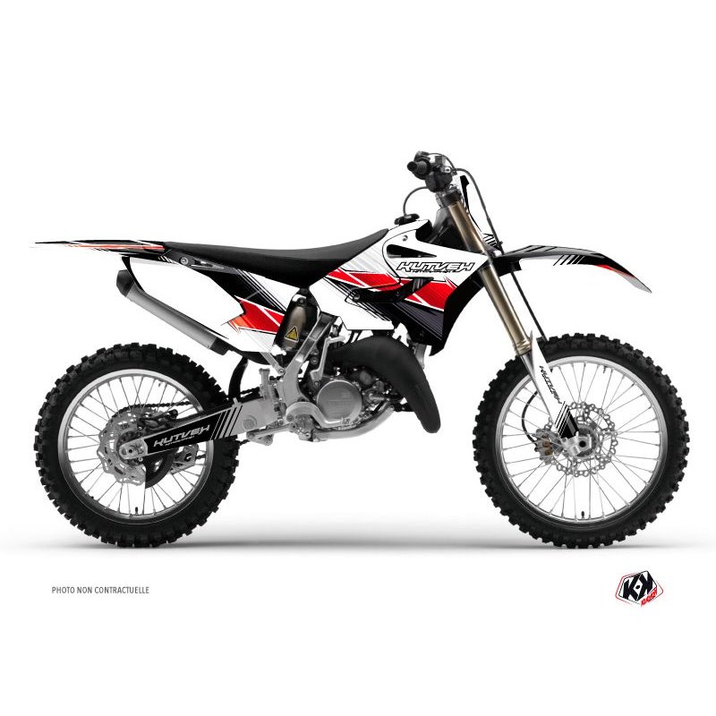 Kit Deco Moto Cross Stripe Yamaha 250 YZ Rouge