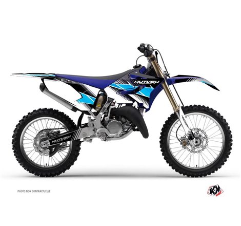 Kit Deco Moto Cross Stripe Yamaha 250 YZ Noir