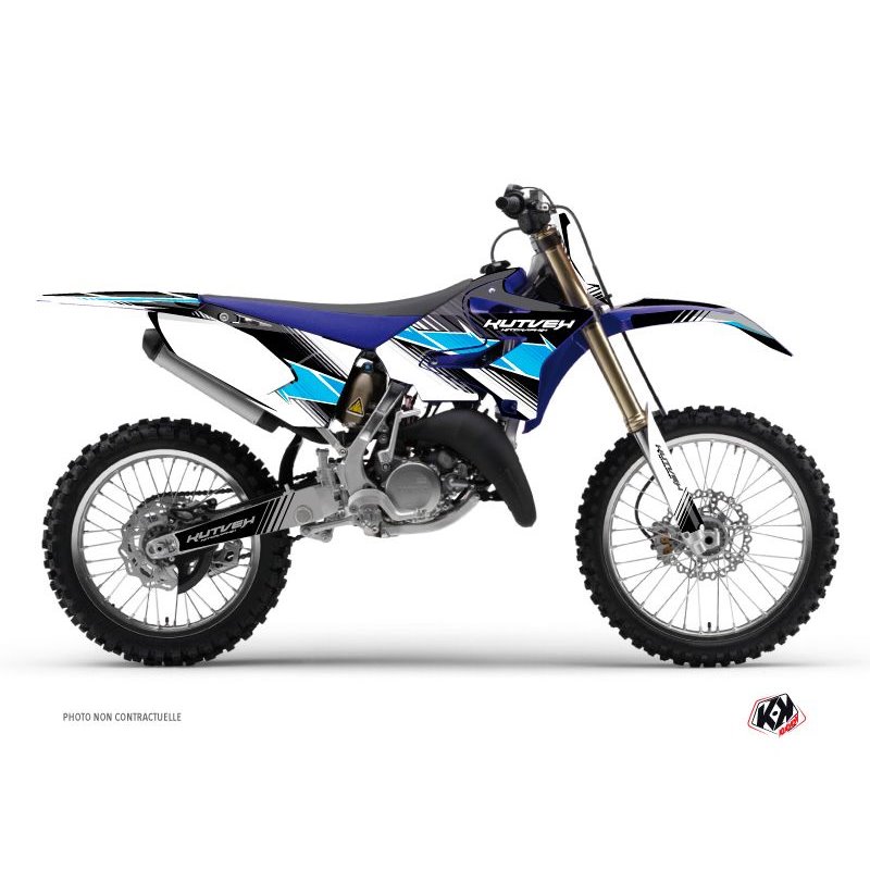 Kit Deco Moto Cross Stripe Yamaha 250 YZ Noir