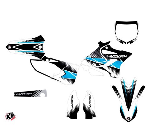 Kit Deco Moto Cross Stripe Yamaha 250 YZ Noir