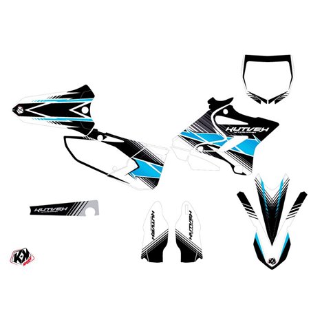 Kit Deco Moto Cross Stripe Yamaha 250 YZ Noir