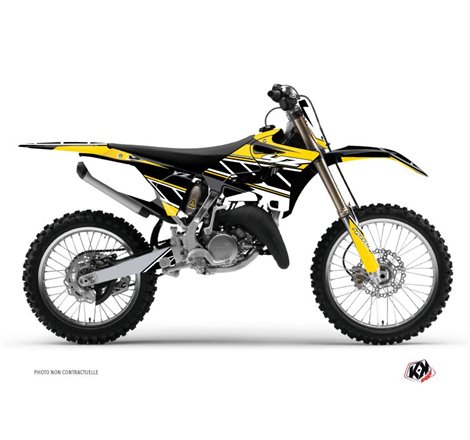 Kit Deco Moto Cross Replica Yamaha 250 YZ Jaune