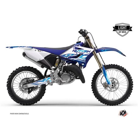 Kit Deco Moto Cross Eraser Yamaha 250 YZ Bleu LIGHT
