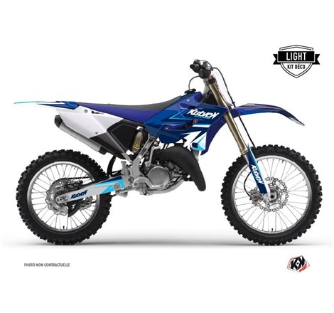 Kit Deco Moto Cross Stage Yamaha 250 YZ Bleu LIGHT