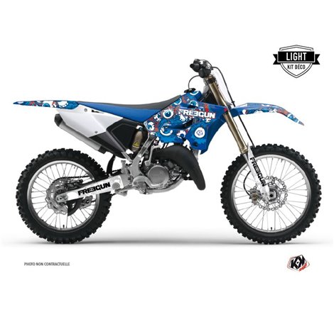 Kit Deco Moto Cross Freegun Eyed Yamaha 250 YZ Rouge LIGHT