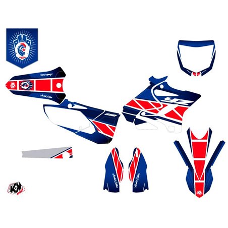 Kit Deco Moto Cross Replica France 2018 Edition Limitee Yamaha 250 YZ