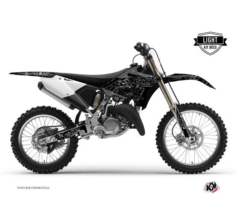 Kit Deco Moto Cross Zombies Dark Yamaha 250 YZ Noir LIGHT