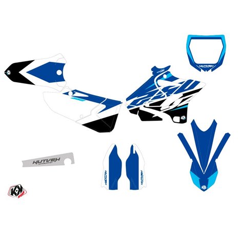 Kit Deco Moto Cross Skew Yamaha 250 YZ Bleu