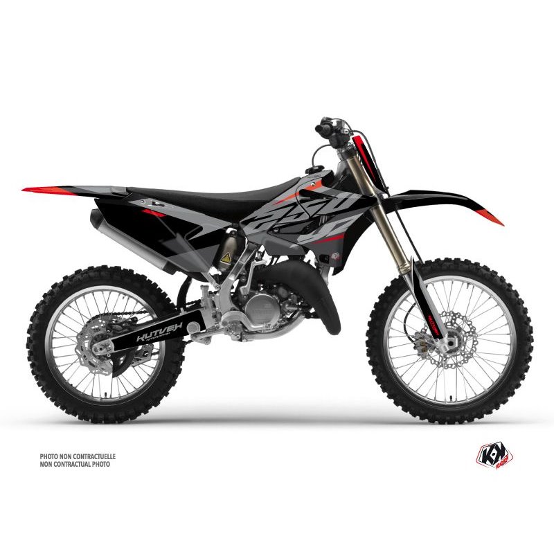 Kit Deco Moto Cross Skew Yamaha 250 YZ Rouge