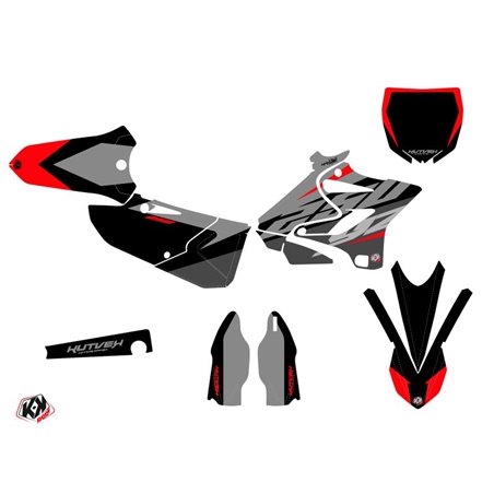 Kit Deco Moto Cross Skew Yamaha 250 YZ Rouge