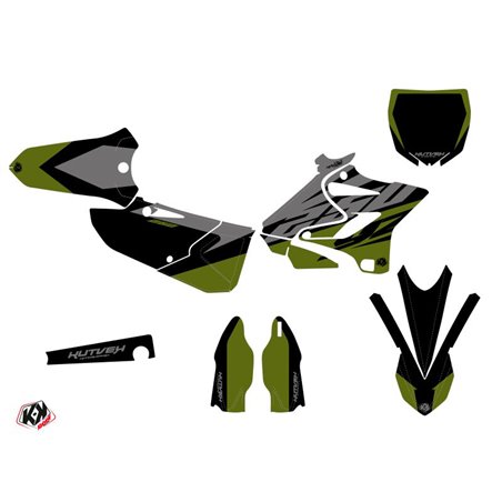 Kit Deco Moto Cross Skew Yamaha 250 YZ Kaki