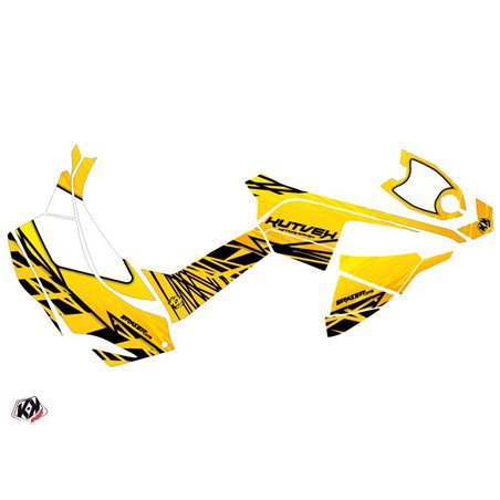 Kit Déco Quad Eraser Can Am DS 90 Jaune (2008-2023)