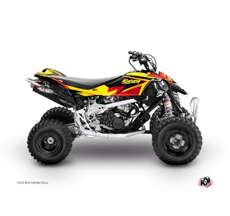 Kit Déco Quad Stage Can Am DS 650 Jaune Rouge (2001-2006)