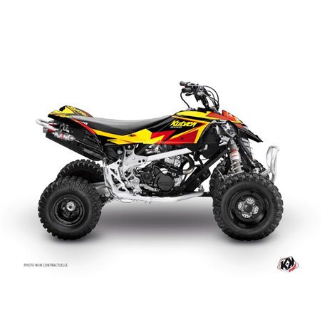 Kit Déco Quad Stage Can Am DS 650 Jaune Rouge (2001-2006)