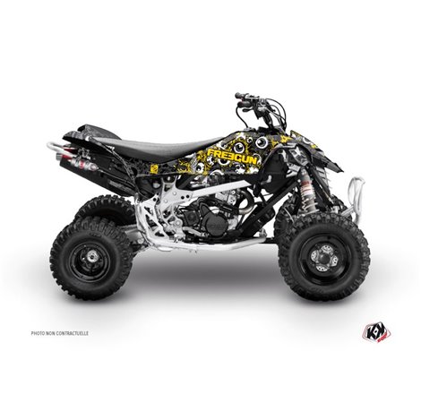 Kit Déco Quad Freegun Eyed Can Am DS 650 Jaune (2001-2006)