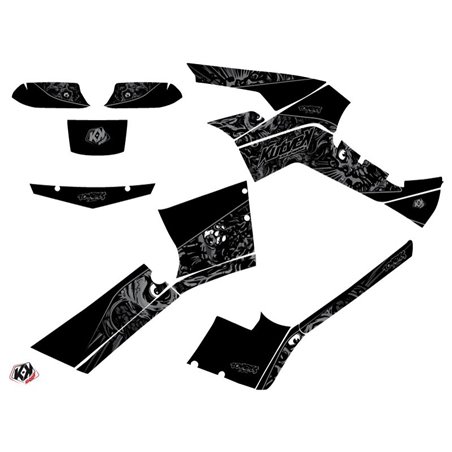 Kit Déco Quad Zombies Dark Can Am Outlander 500-650-800 XTP Noir (2007-2009)