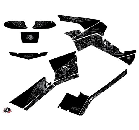 Kit Déco Quad Zombies Dark Can Am Outlander 500-650-800 XTP Noir (2010-2012)