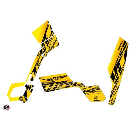 Kit Déco Quad Eraser Can Am Outlander 400 MAX Jaune (2010-2014)