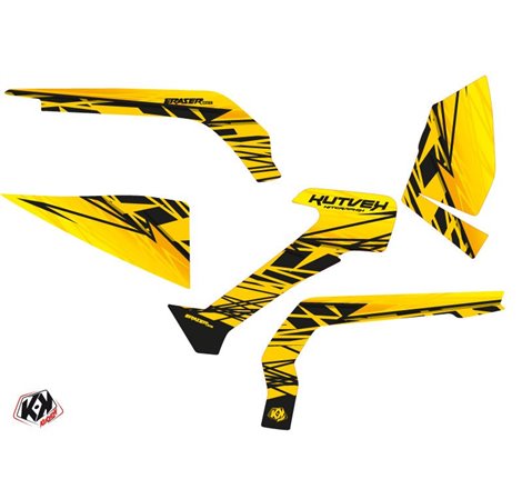 Kit Déco Quad Eraser Can Am Outlander 1000 Jaune (2012-2015)