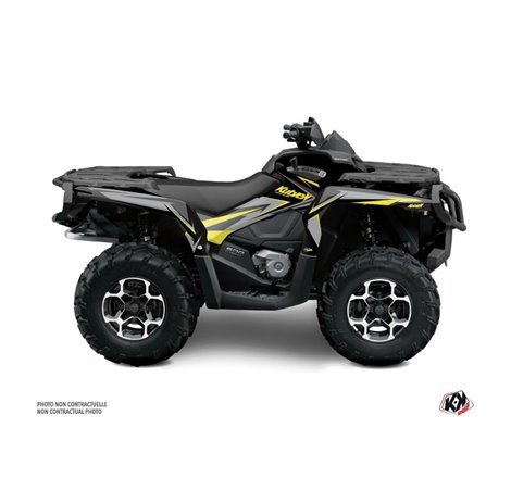 Kit Déco Quad Stage Can Am Outlander 1000 Neon Gris (2012-2015)