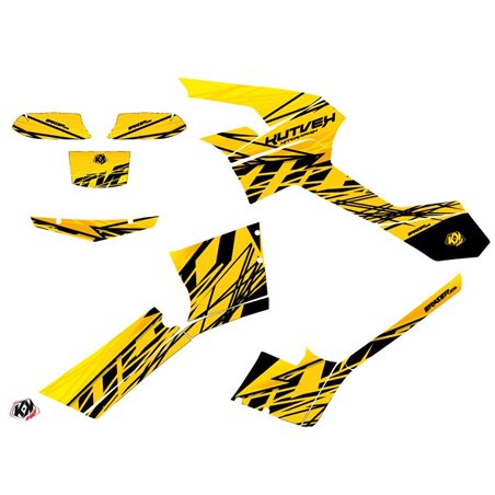 Kit Déco Quad Eraser Can Am Outlander 500-650-800 MAX Jaune (2013-2015)