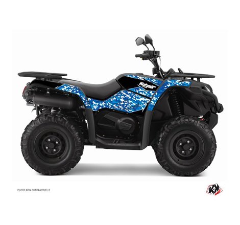 Kit Déco Quad Predator CF MOTO CFORCE 450 S Bleu (2015-2023)