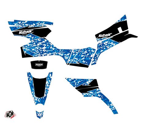 Kit Déco Quad Predator CF MOTO CFORCE 450 S Bleu (2015-2023)