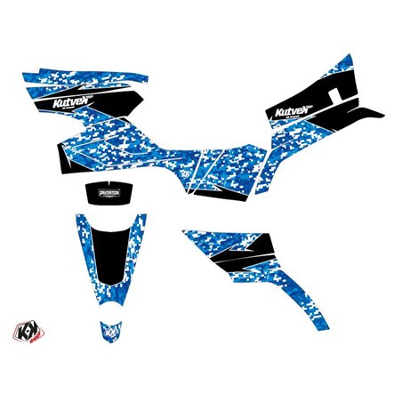 Kit Déco Quad Predator CF MOTO CFORCE 450 S Bleu (2015-2023)